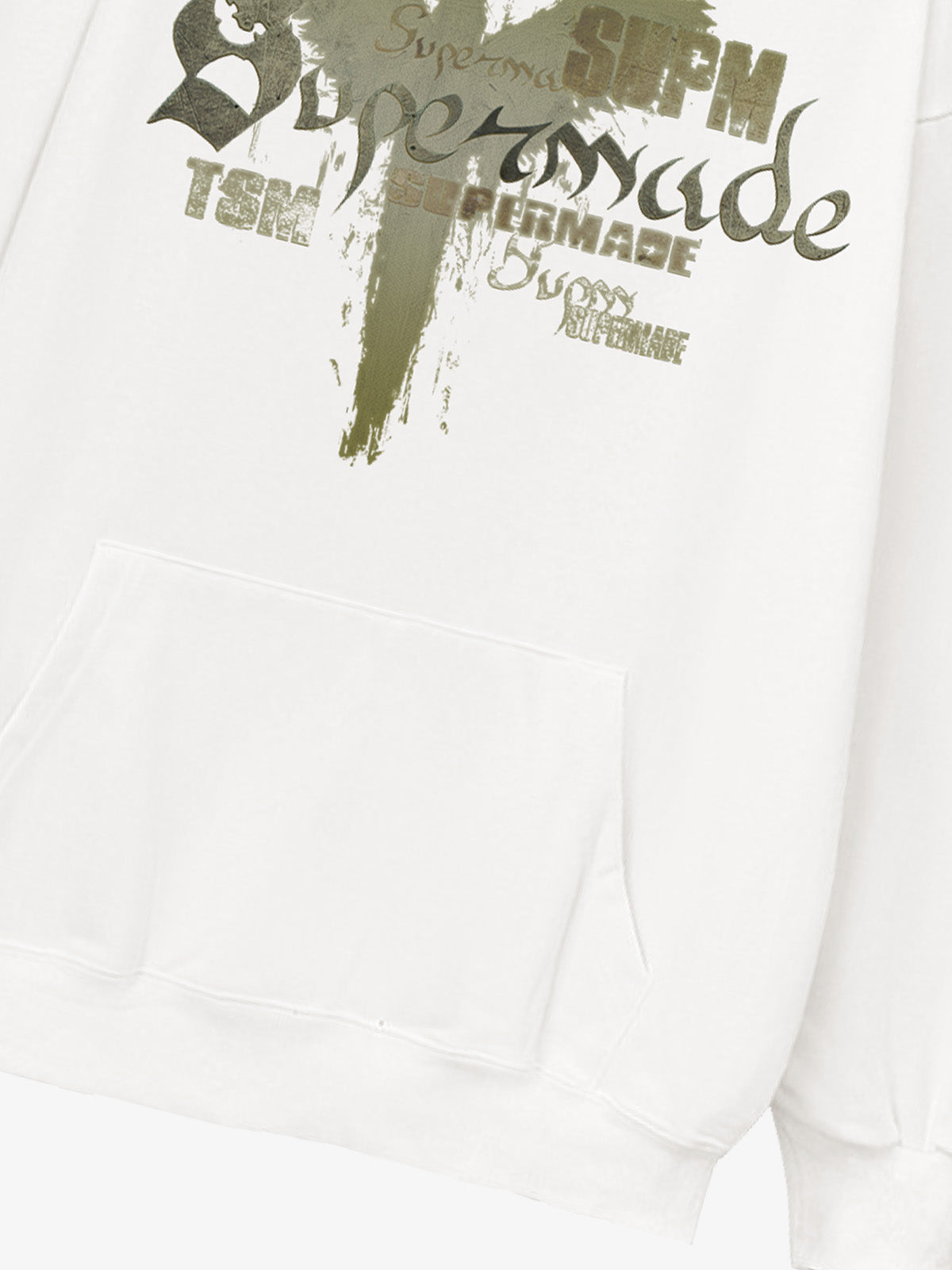 Vintage Washed Angel Halo Distressed Letter Graphic Hoodie 