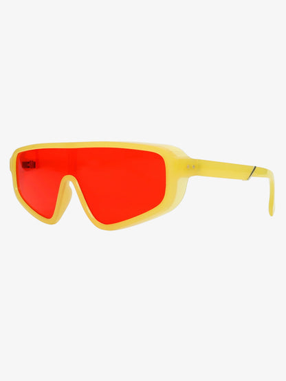 Futuristic Studded One-Piece Sunglasses