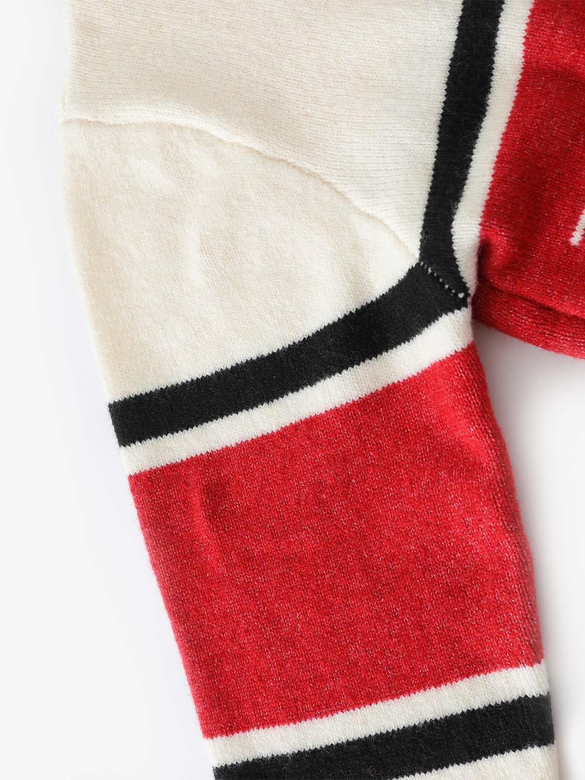 Stylish Star-Embellished Zip-Up Sweater for Casual Elegance 