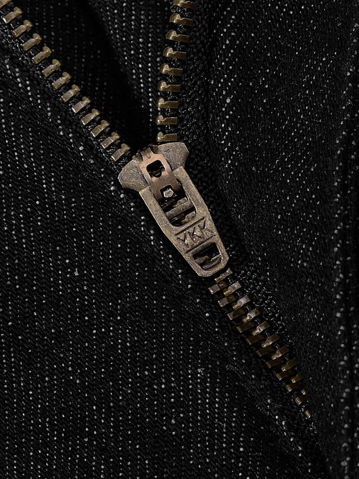 Vintage Eyelet Chain Baggy Jeans 