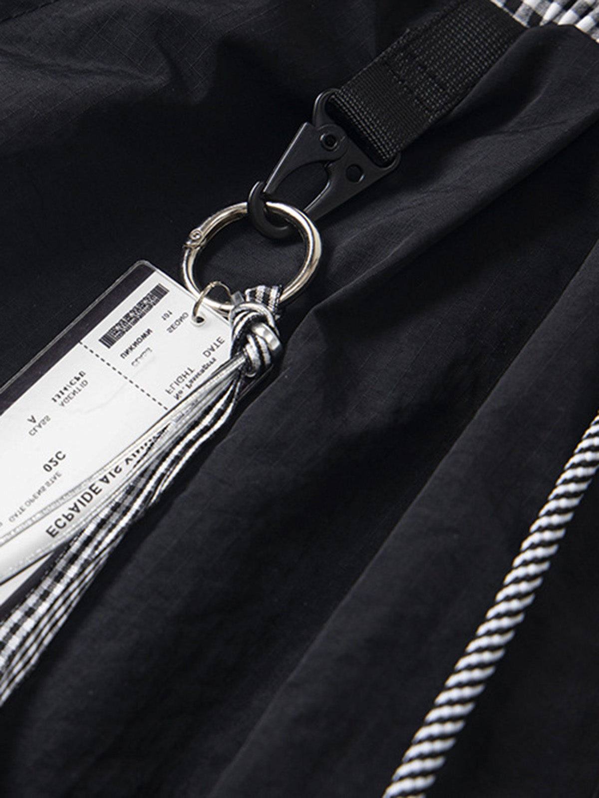 Double Waist Drawstring Baggy Cargo Pants 