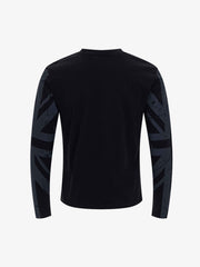 Langarmshirt mit Kreuzgrafik