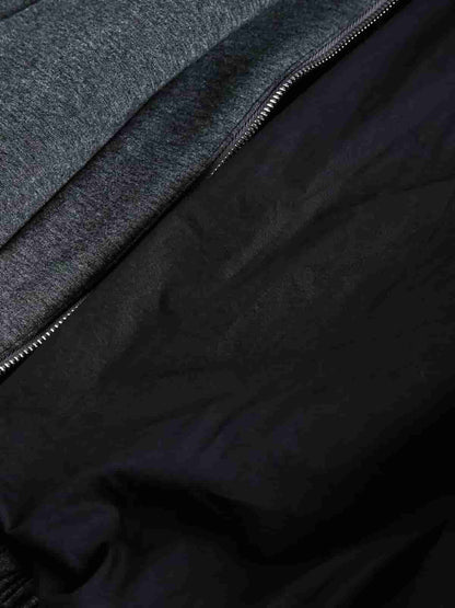 Winter Essential Bomber Jacket with Faux Fur Trimmed Hood 