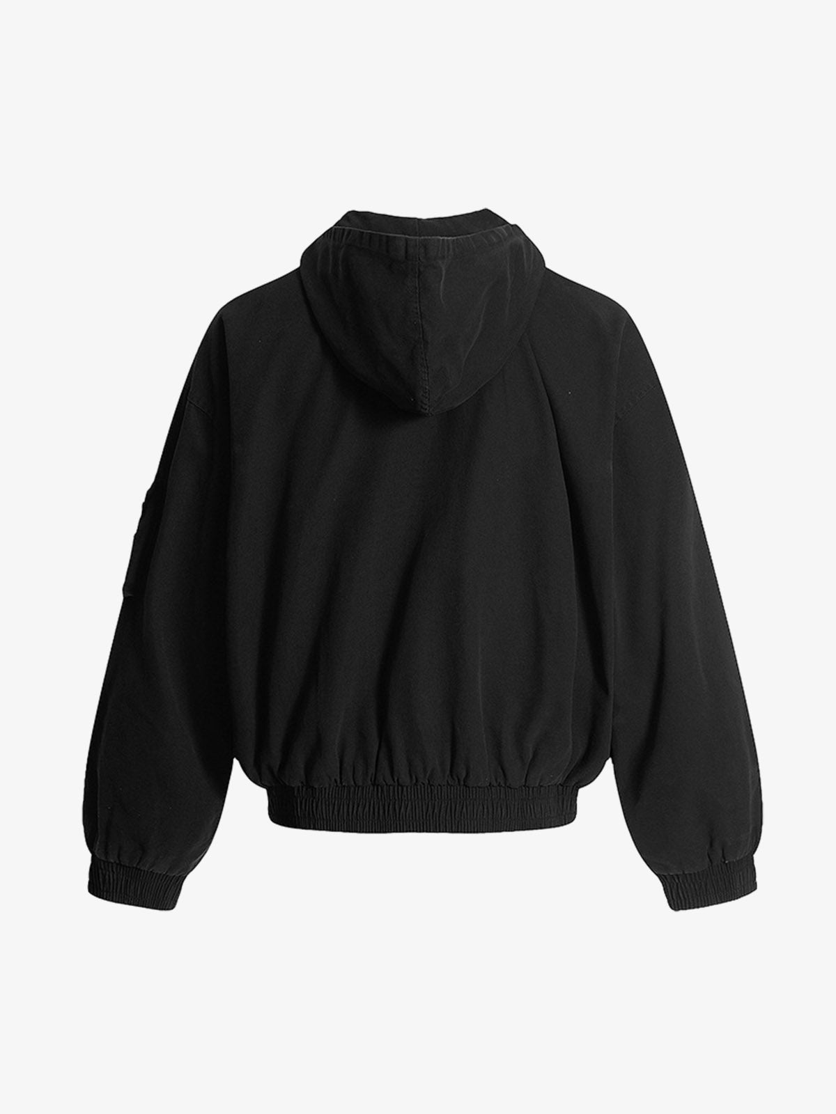 Hooded Workwear Multi Pocket Zip Jacket