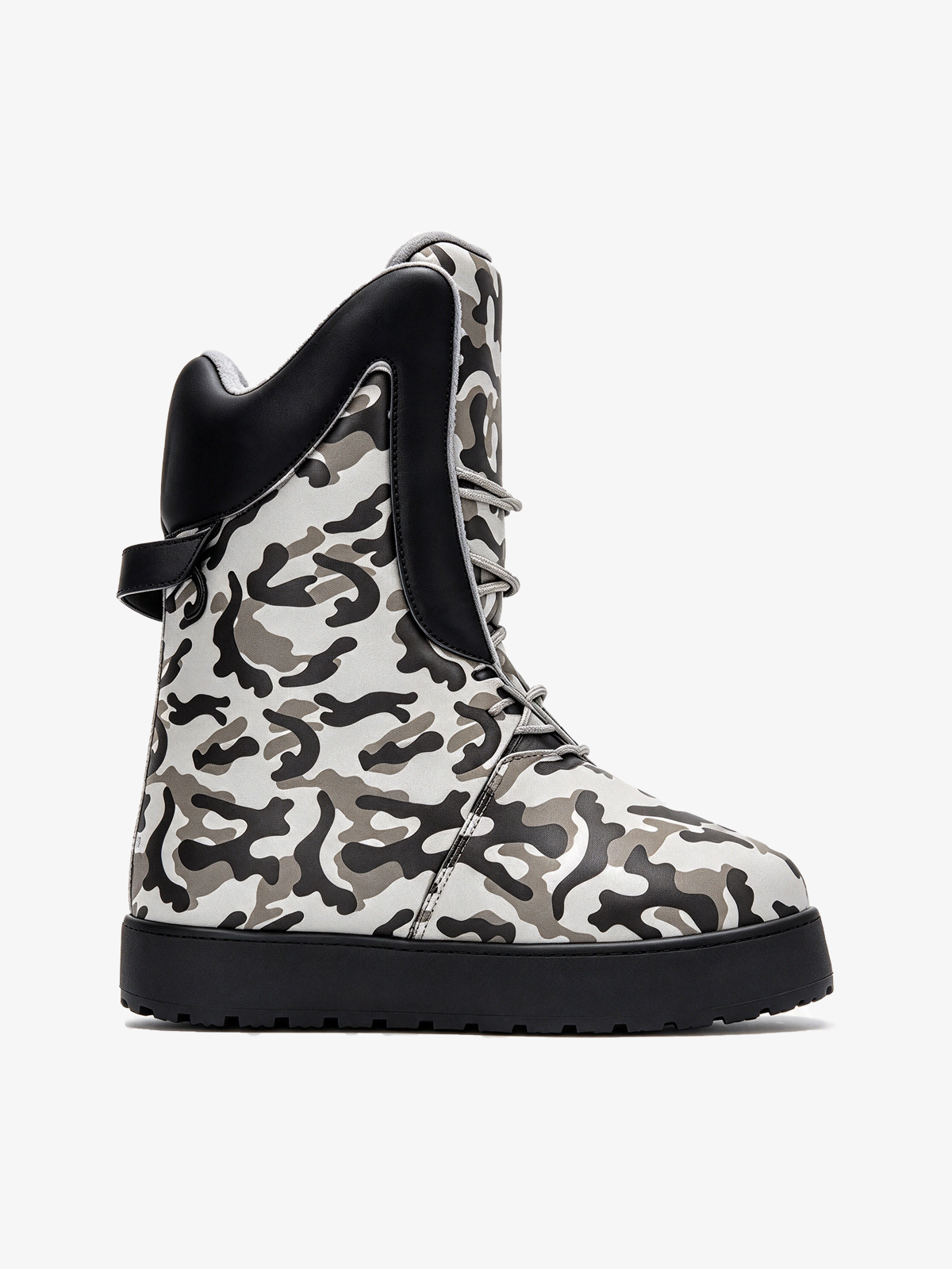 Sculpted Platform Snow Boots