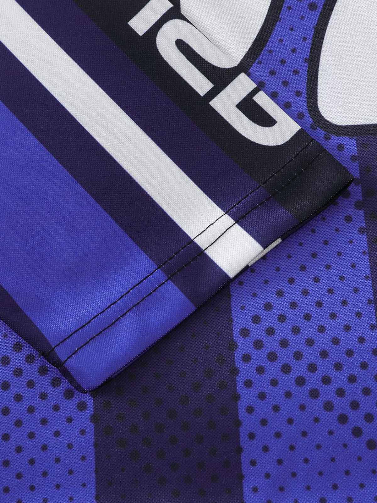 Stylish Long Sleeve Graphic Jersey for Active Wear 