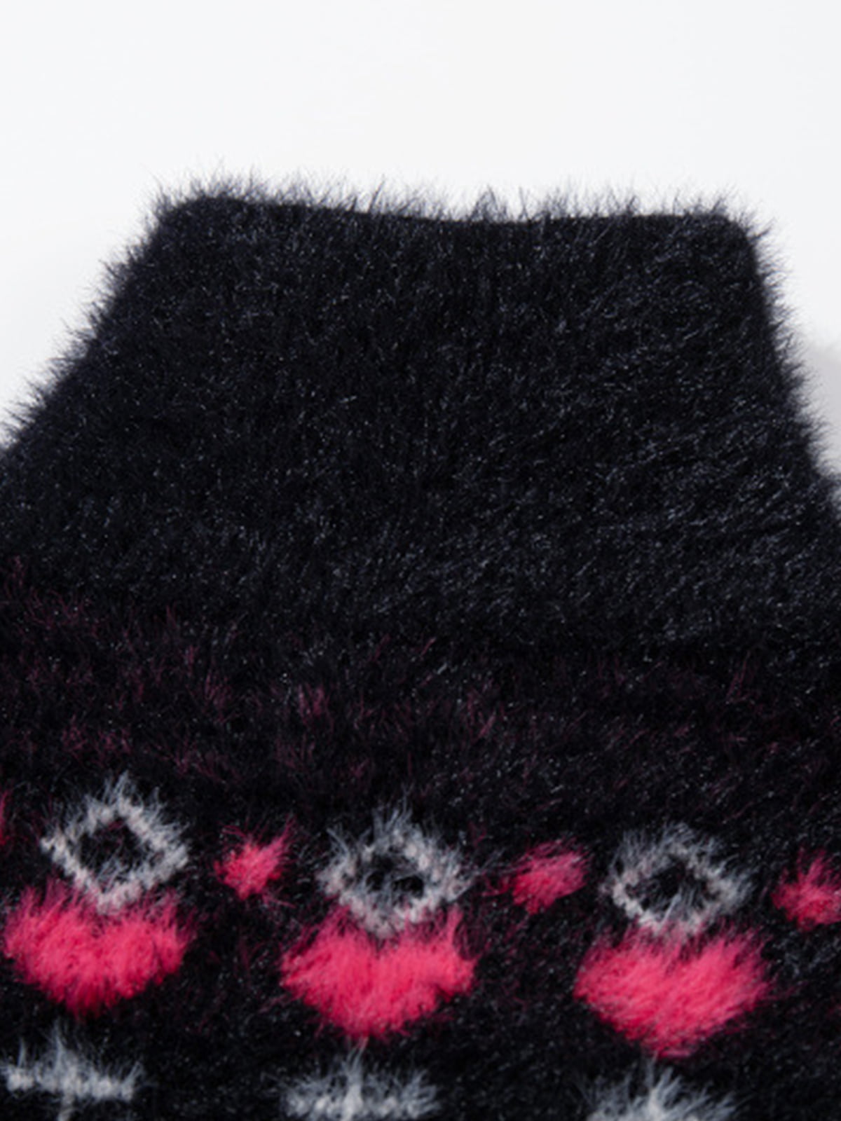 Cozy Pink Patterned Sweater for Women - Perfect for Casual and Festive Occasions 