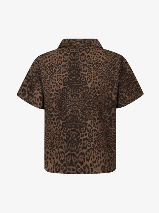 Leopard Short Sleeve Shirt