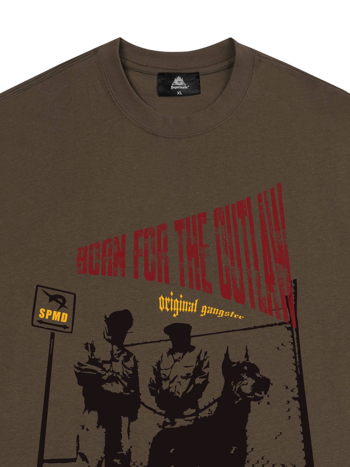Original “Born for the Outlaw” Graphic Print T-Shirt