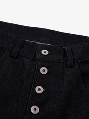 Jeans mit Karomuster