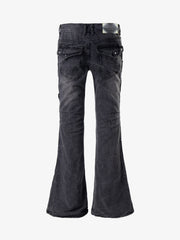 Stud Low-Rise Bootcut Jeans