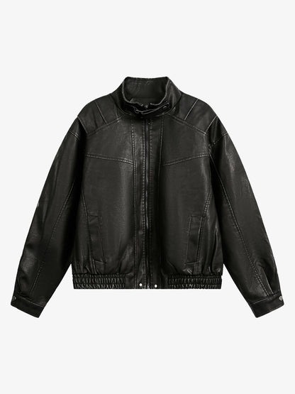 Stylish Gray Bomber Jacket for Modern Fashionistas 