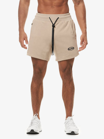 Pantalones cortos minimalistas con logo pequeño