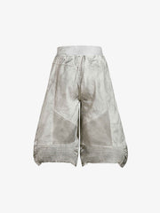 Jeansshorts mit schmutziger Waschung