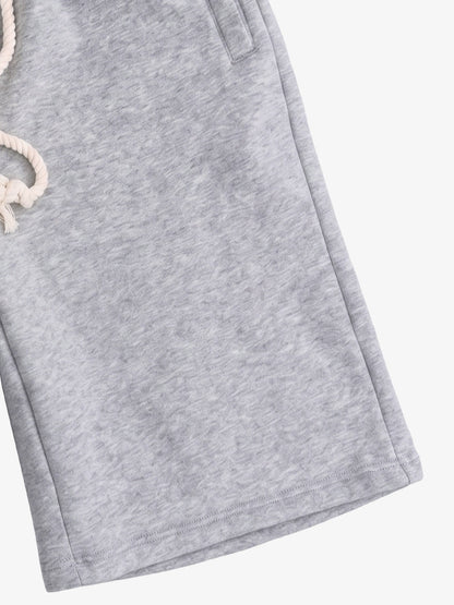 Logo Embroidery Double Waist Shorts