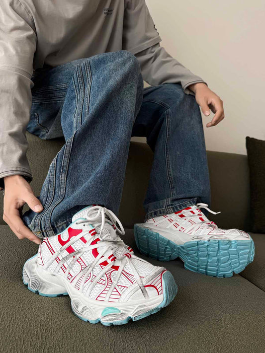 Height-Enhancing Sneakers with 7.0cm Invisible Lift for Everyday Wear 