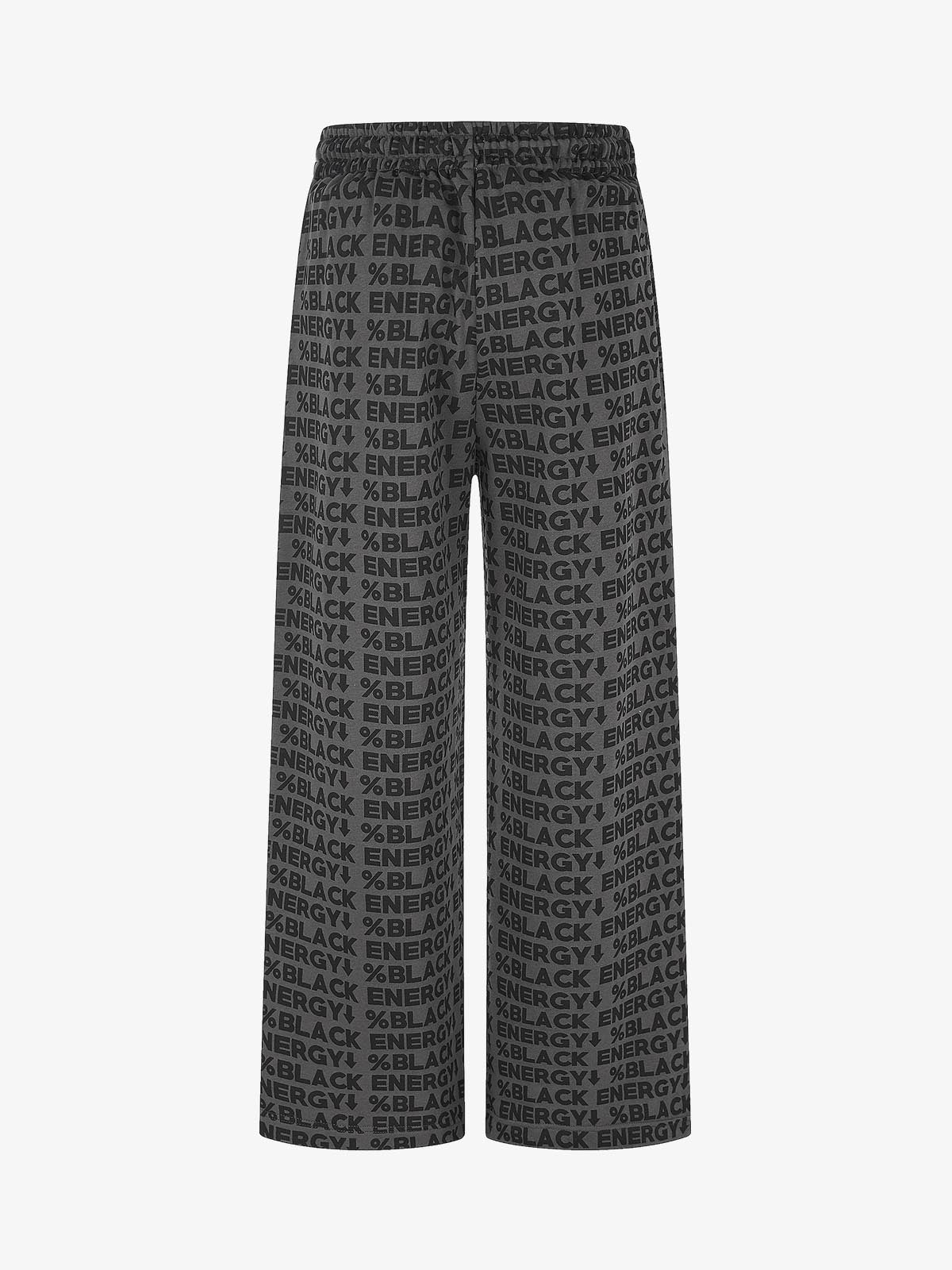 All-Over Letter Graphic Sweatpants