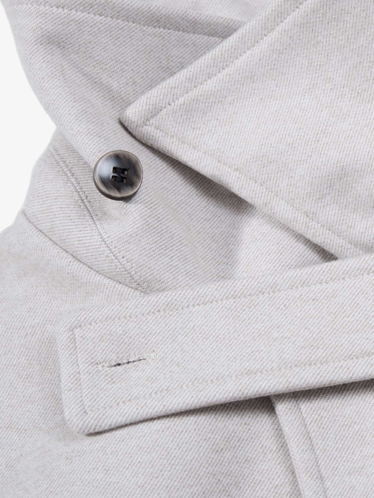 Convertible-Collar Snap-Button Bomber Jacket