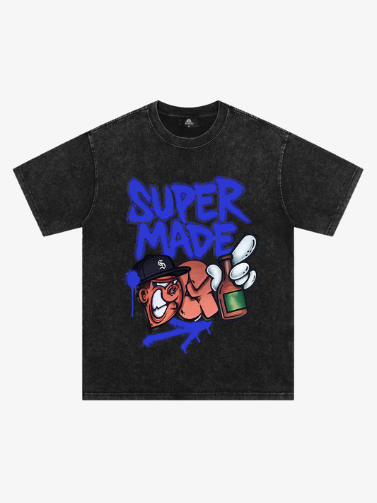 Graffiti Art Graphic T-Shirt 