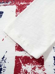 Langarmshirt mit Union-Jack-Grafik