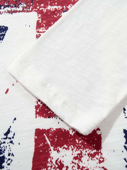 Union Jack Graphic Long Sleeve Tee