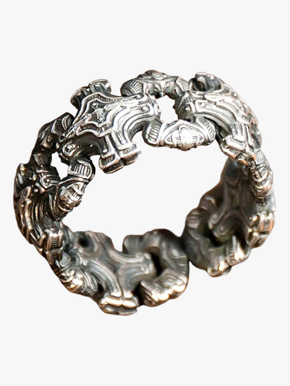 Vintage Cross Band Ring 