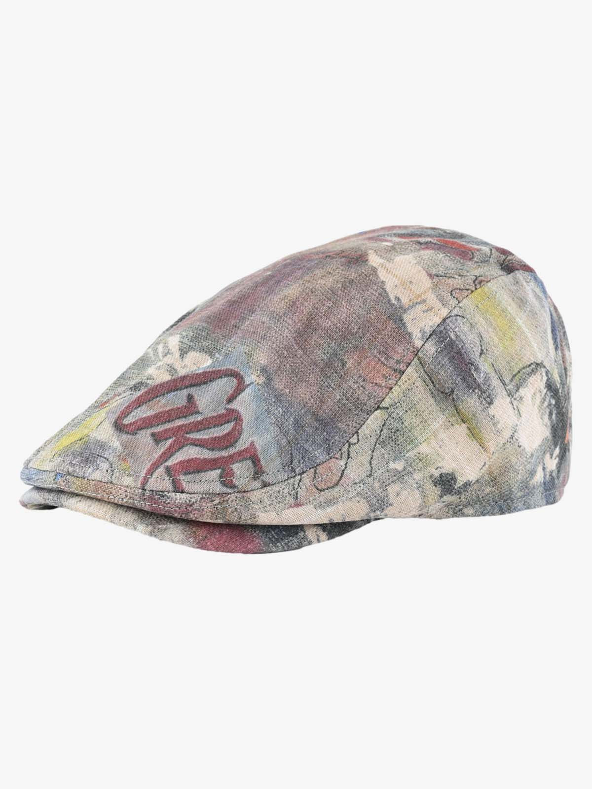 Graffiti Tie-Dye Beret