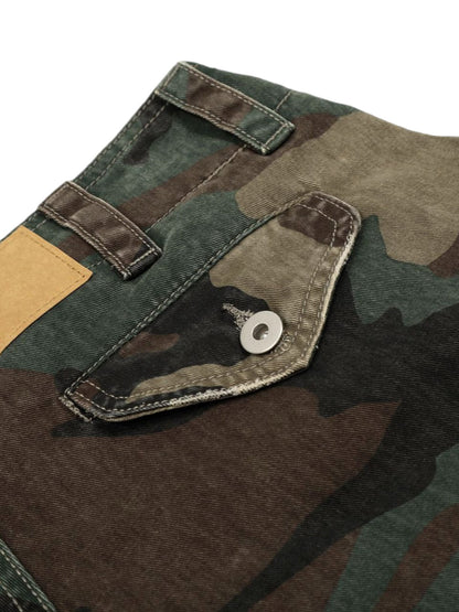 Street Camouflage Cargo Shorts 