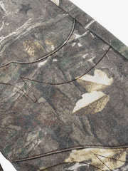 Tree Camo Ribbed Low-rise Jeans