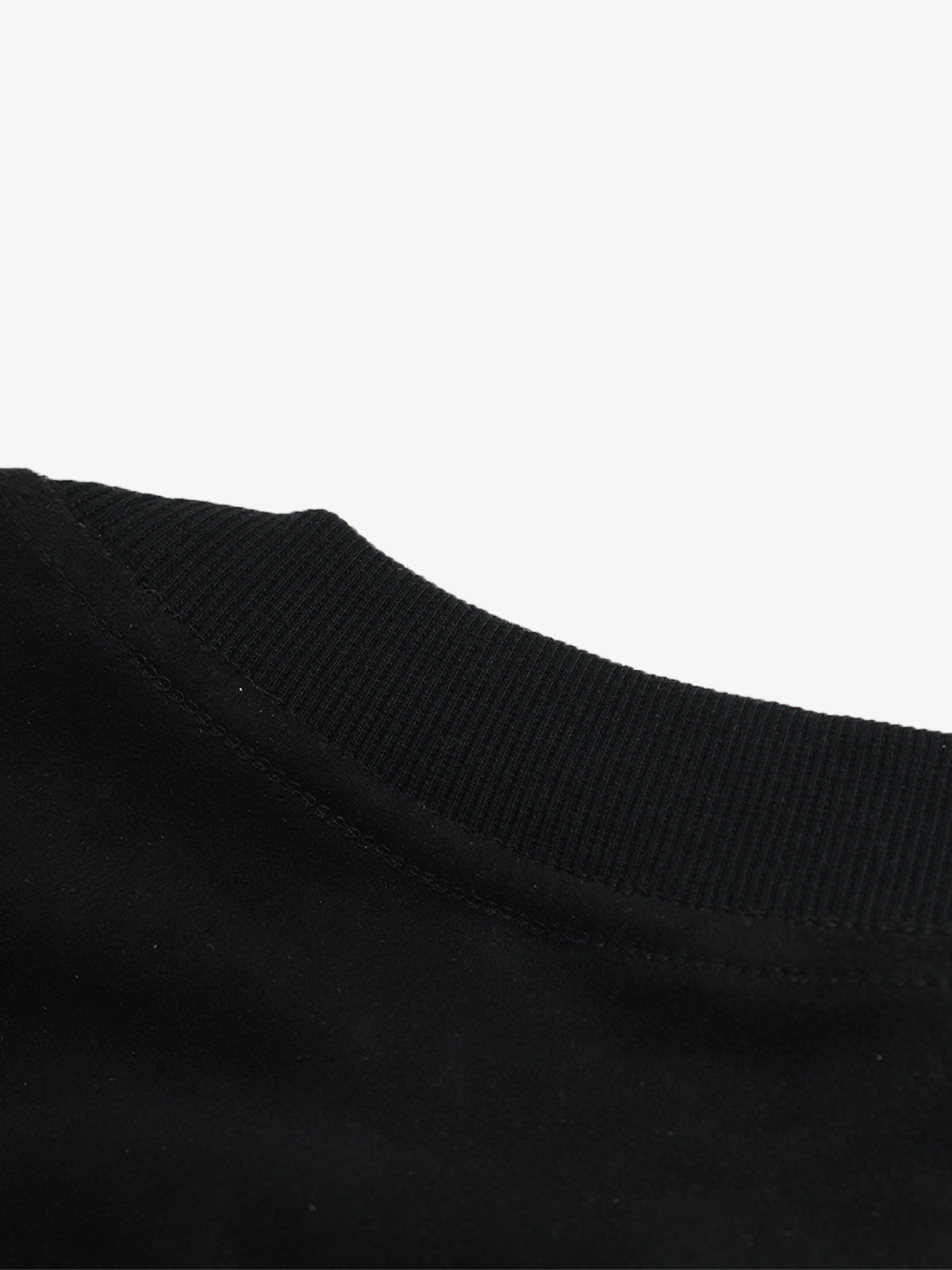 Suede Metallic Design Print T-Shirt 