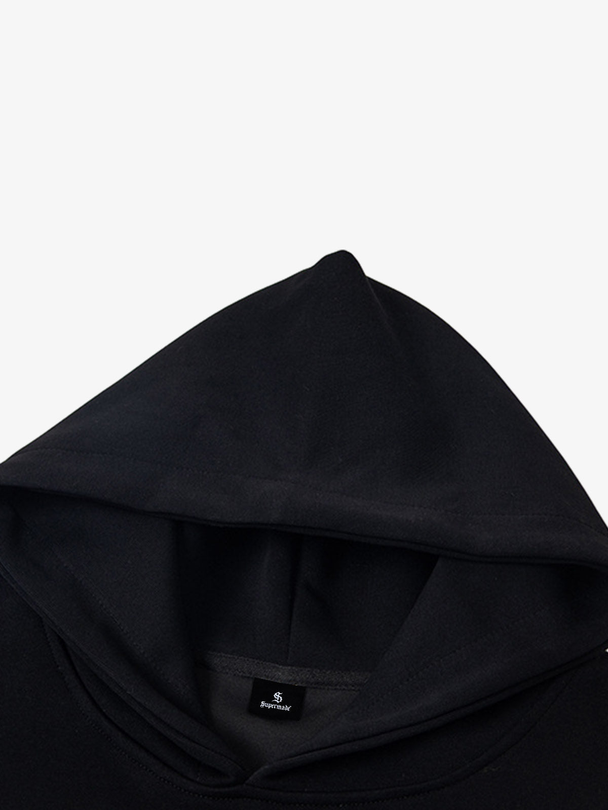 Retro Chenille Lettering Fleece Hoodie 