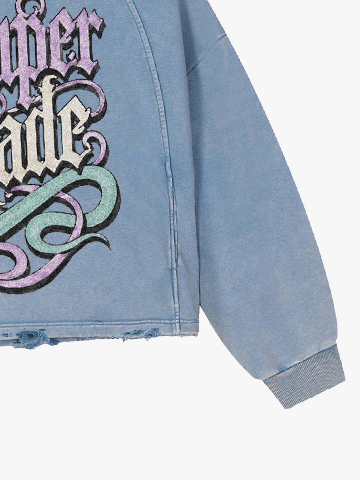 Sudadera con capucha gótica de serpiente