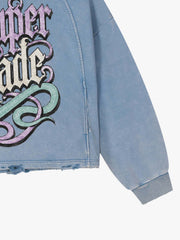 Sudadera con capucha gótica de serpiente