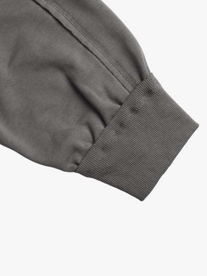 Retro Distressed Ripped Zip Up Hoodie 