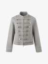 Military Napoleon Button Slim Jacket