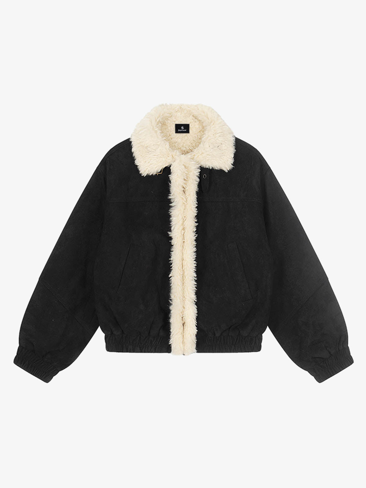 Stylish Faux Fur Collar Jacket for Men and Women - Trendy Design with High-Quality Finish 