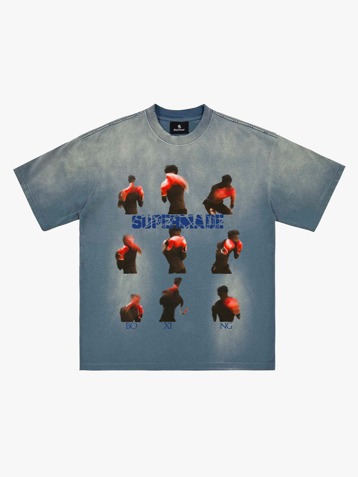 Washed Boxing Motion T-Shirt 