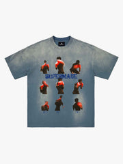 Washed Boxing Motion T-Shirt 
