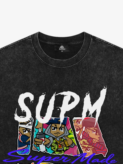 Street figures Bold Graphic T-Shirt 