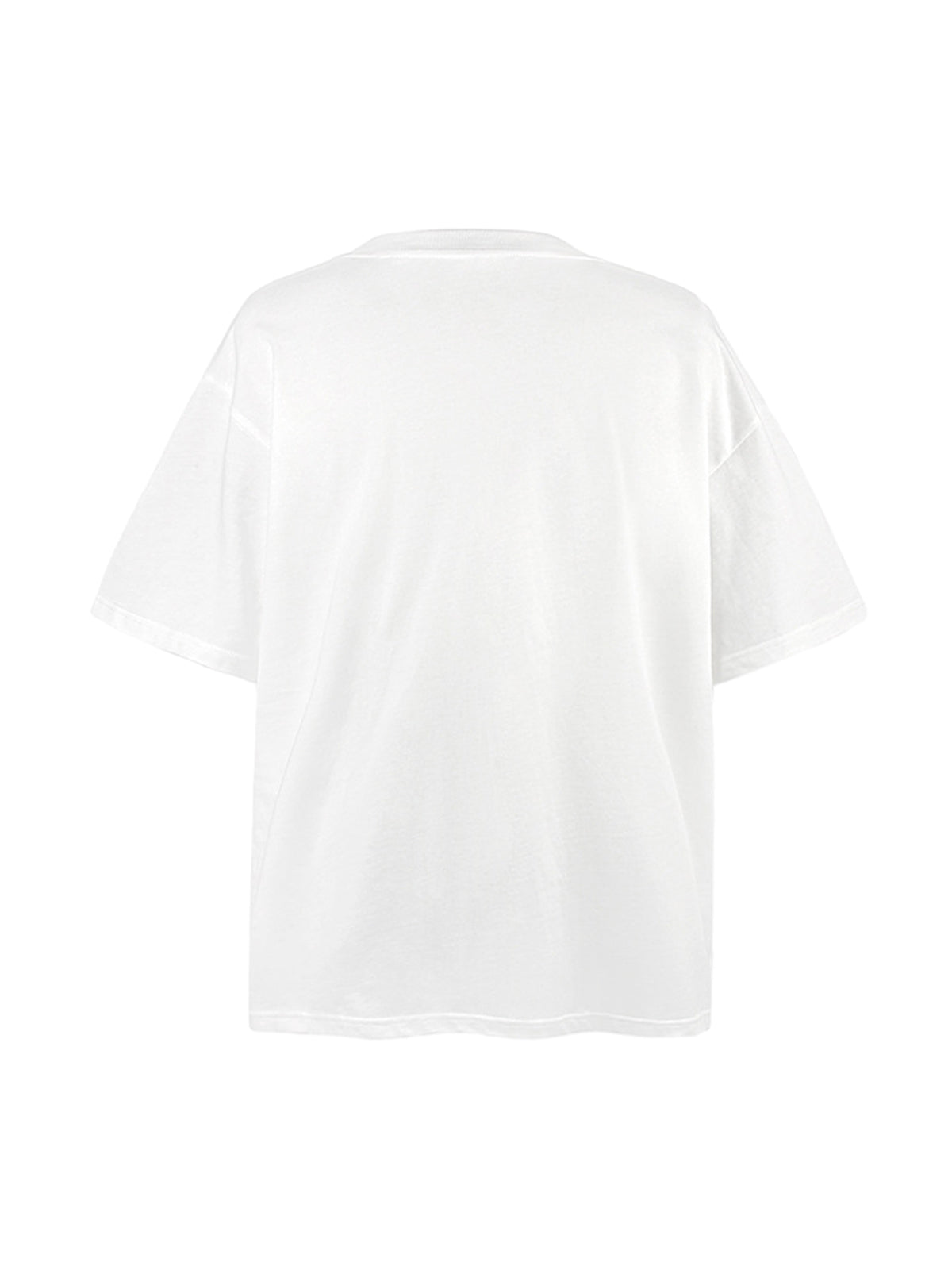 Street Cross Print T-Shirt 