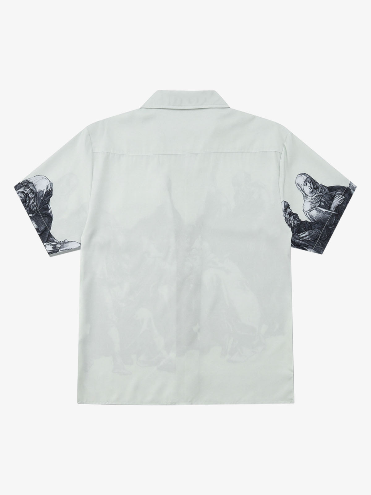 Renaissance Sketch Art Cuban Shirt 
