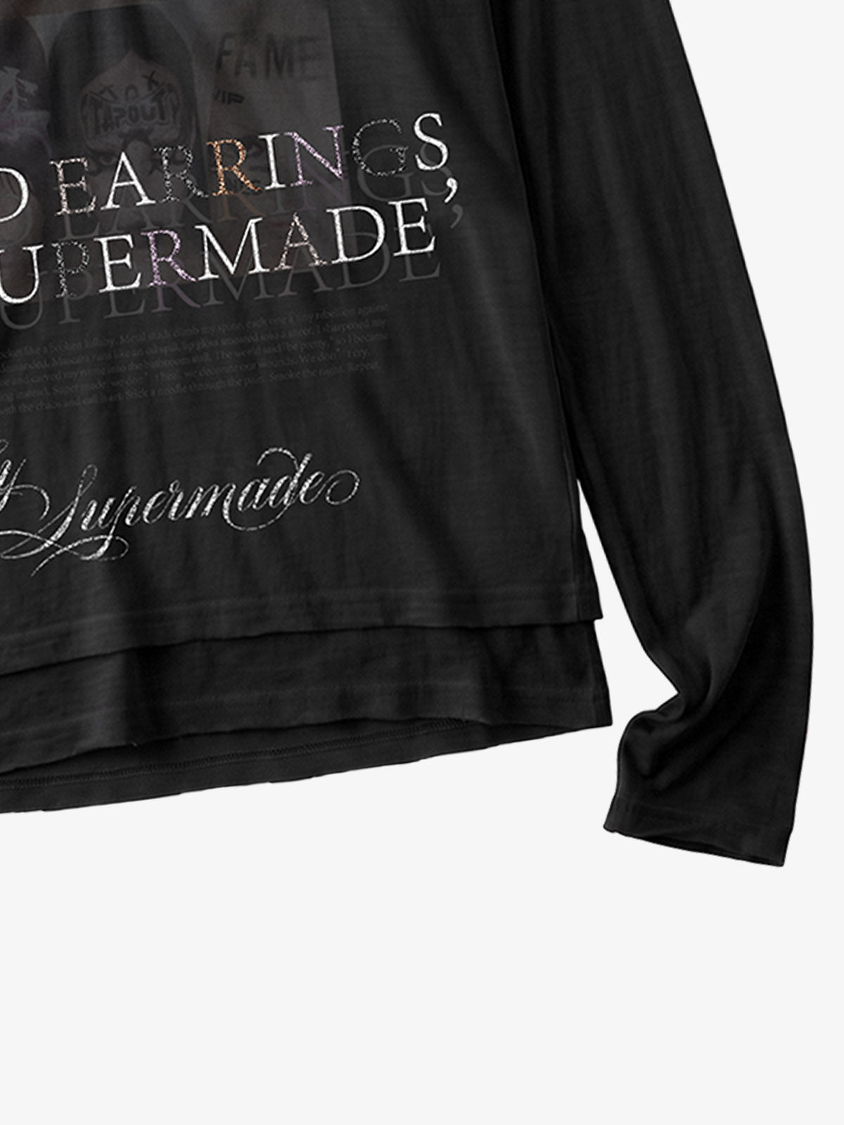 Layered Graphic Blouse