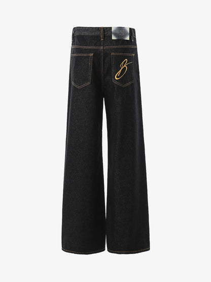 High-Waisted Wide-Leg Cargo Pants with Unique Pocket Design 