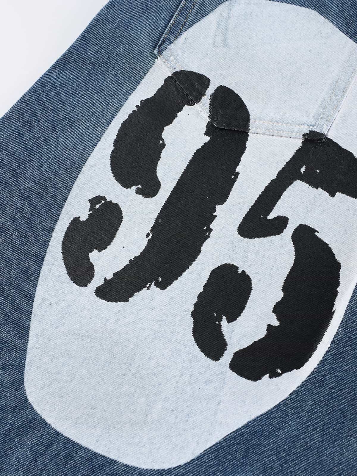 Star Racing Graphic Jeans