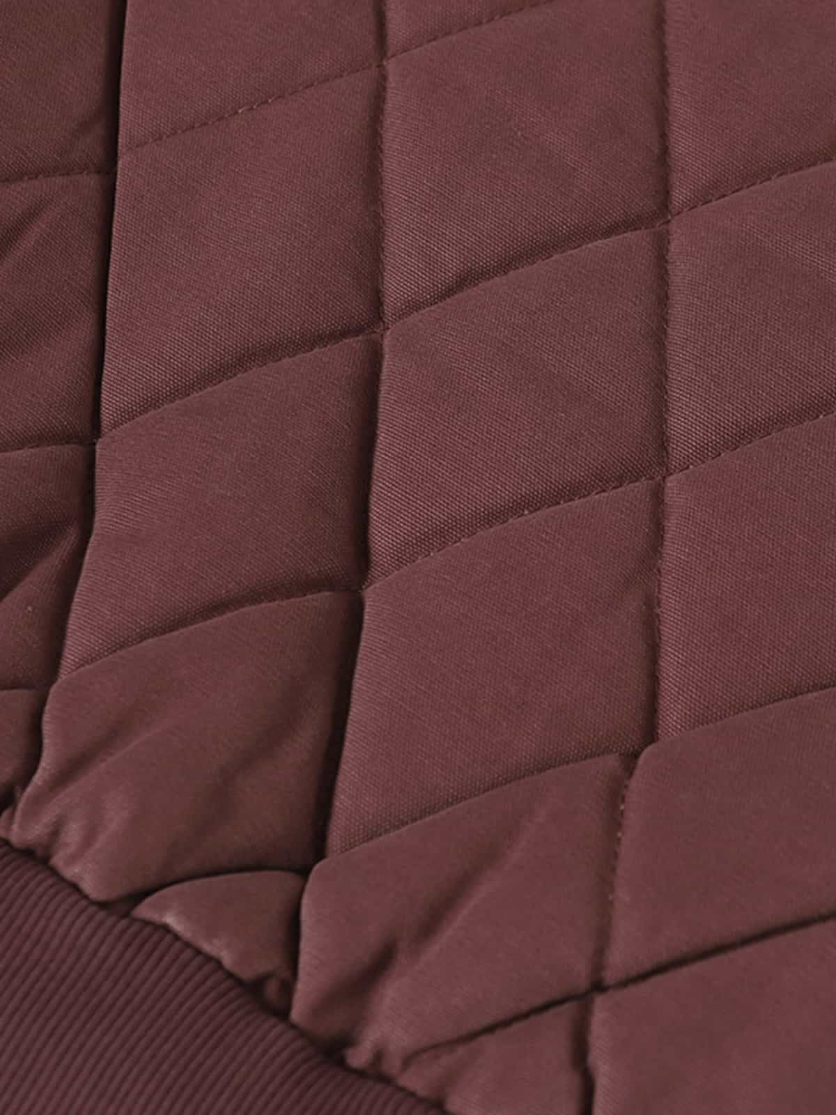 Quilted Hooded Jacket with Pockets - Perfect for Casual and Outdoor Wear 