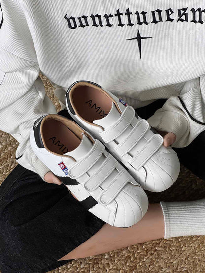 Stylish Velcro Strap Sneakers for Everyday Wear 