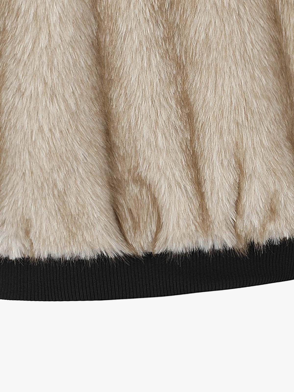 Leopard Reversible Faux-Fur Coat