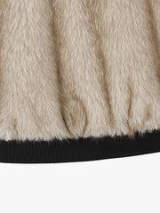 Leopard Reversible Faux-Fur Coat