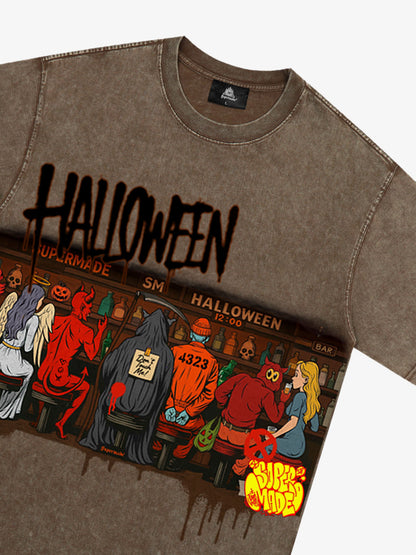 Thesupermade Halloween Pub Party T-shirt 