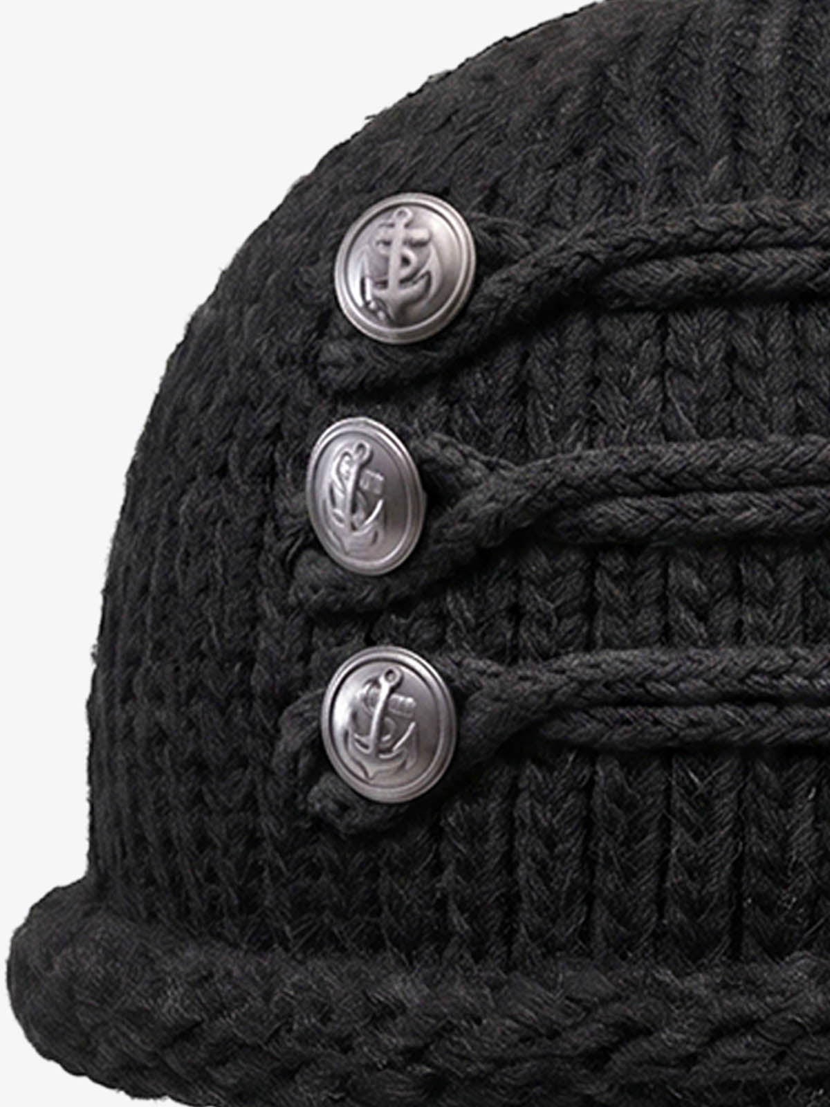 Napoleon Sash Graphic Rolled-Cuff Beanie